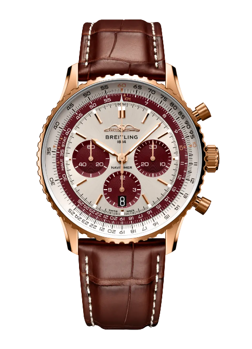 Review Breitling Navitimer B01 Chronograph 43 The Time Place 25th Anniversary Replica watch RB01388A1G1P1